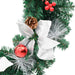 Christmas Wreath with Led Lights Green 60 Cm Pvc Txopol