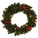 Christmas Wreaths 2 Pcs with Decoration Green 45 Cm Xnattb