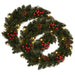 Christmas Wreaths 2 Pcs with Decoration Green 45 Cm Xnattb