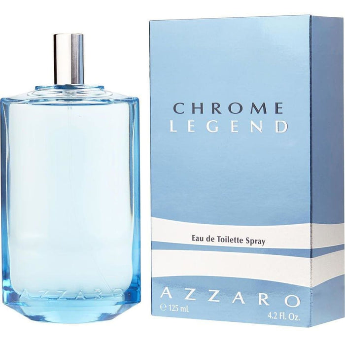 Chrome Legend Edt Spray by Azzaro for Men - 125 Ml
