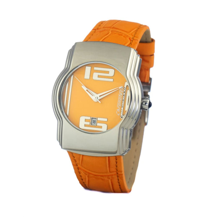 Chronotech Ct7279b - 07 Ladies Quartz Watch Orange 33mm