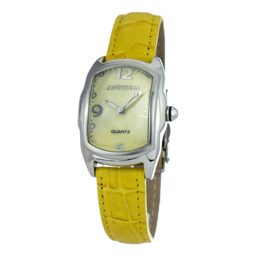 Chronotech Ct9743l - 05 Ladies Quartz Watch Yellow 28mm