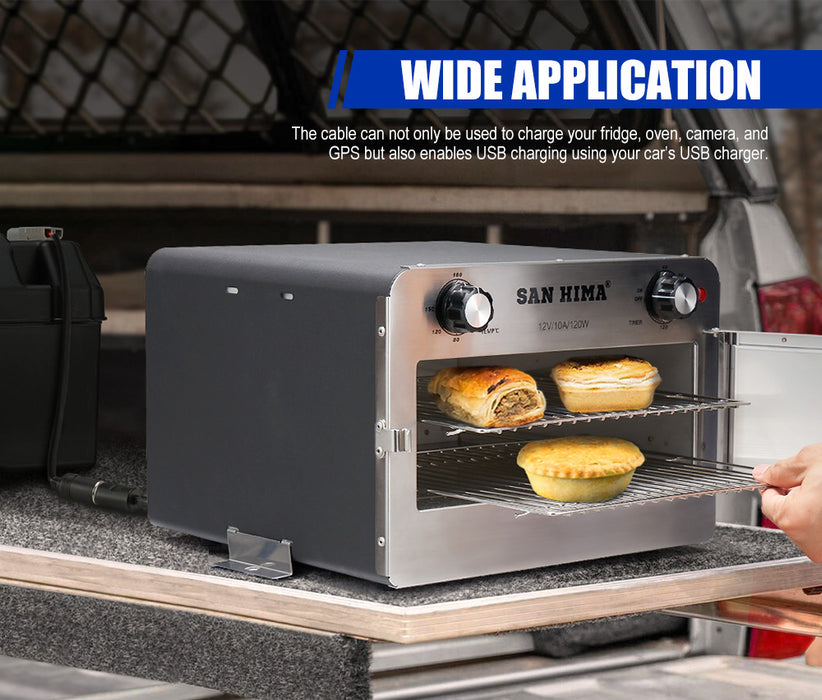 50A Anderson Style Plug To Cigarette Female Socket Connector Cable