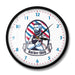 Old Classic Barber Shop Hairdressing Salon Wall Clock