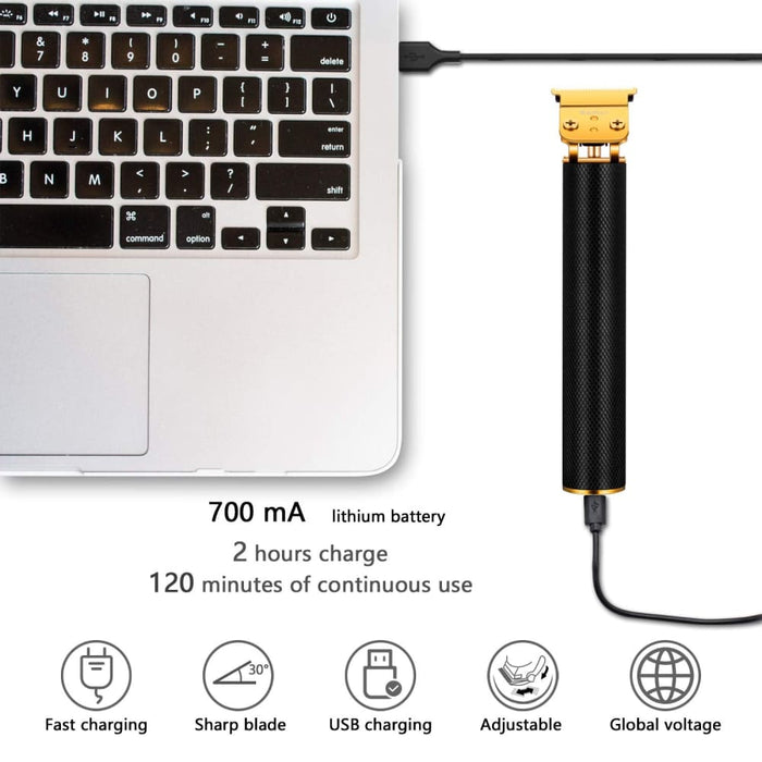 Classic Design Usb Powered T-blade Heavy Hitter Cordless