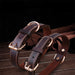 Classic Leather Design Adjustable Dog Collar