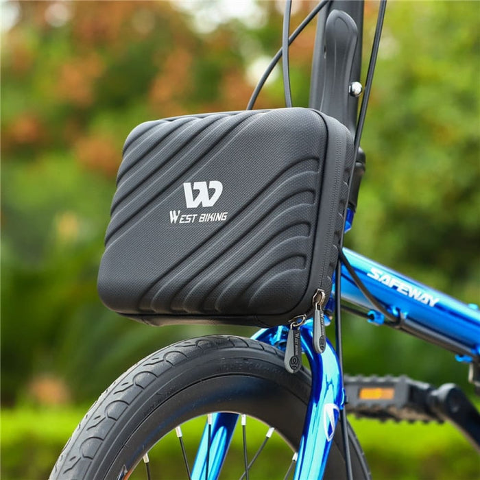 Classified Storage Design Hard Shell Front Bicycle Bag