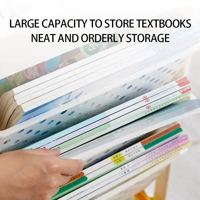 Classroom Desk Storage Rack with Wheels