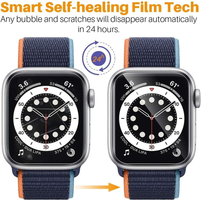 Clear Full - screen Protector Not Glass Case For Apple Watch