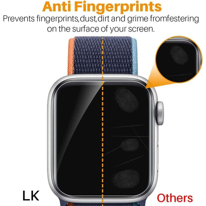 Clear Full - screen Protector Not Glass Case For Apple Watch