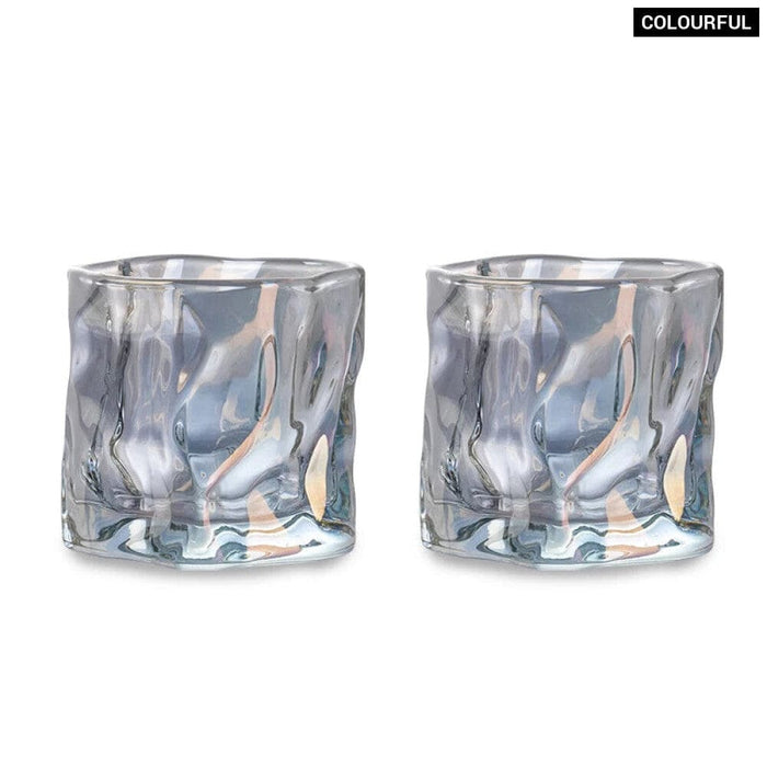 Clear Glass Mug for Wine Whiskey Coffee