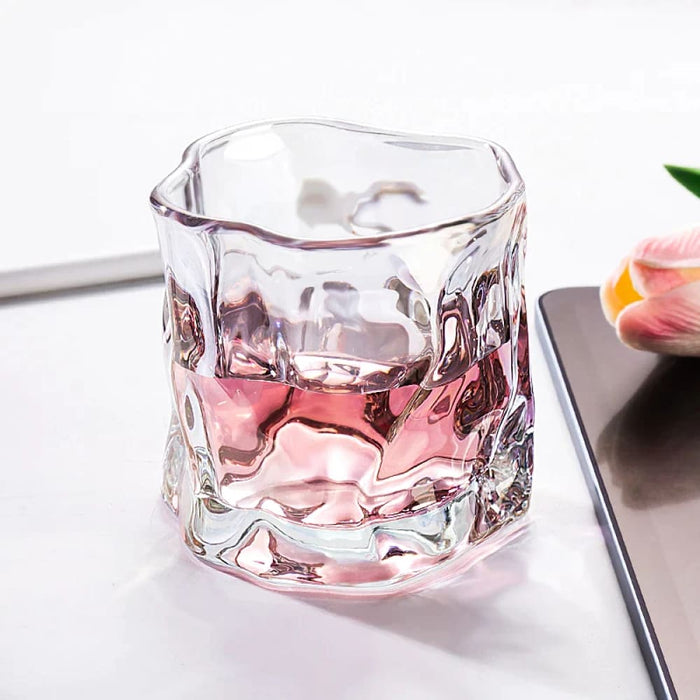 Clear Glass Mug for Wine Whiskey Coffee
