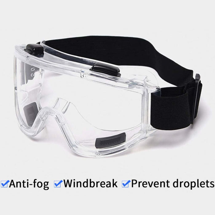 Clear Protective Eye Glasses Safety Windproof Lab Goggles