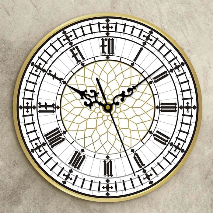 Big Ben Clock Contemporary Modern Wall Retro Silent Non