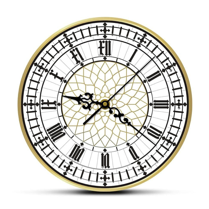 Big Ben Clock Contemporary Modern Wall Retro Silent Non