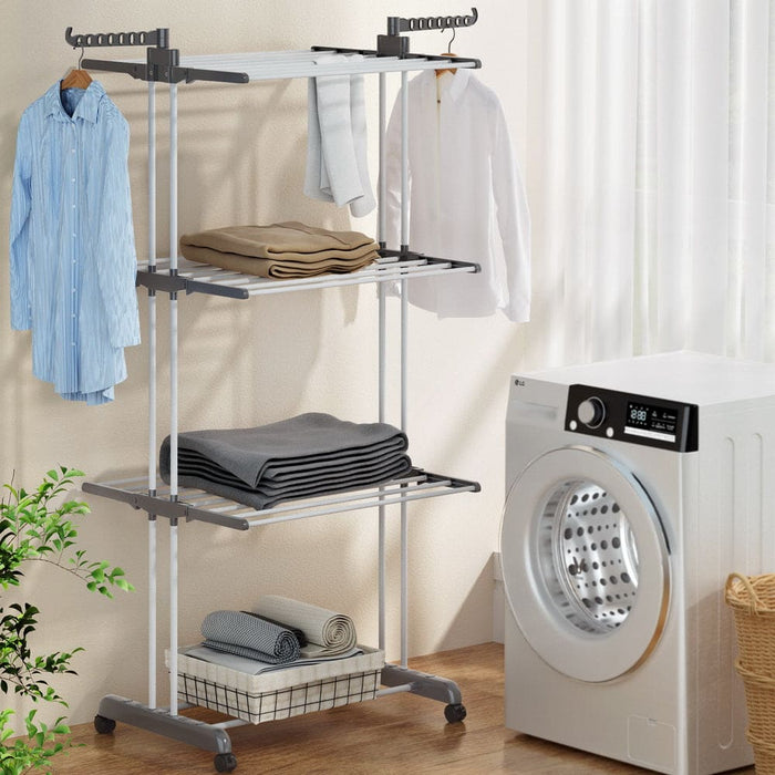 Goslash Picks Clothes Drying Rack 173cm Coat Aier Hanger