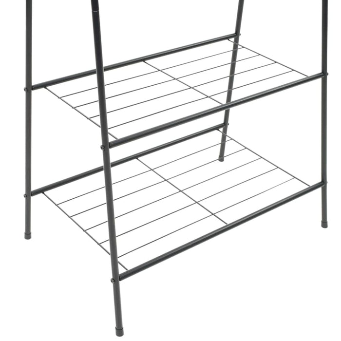 Clothes Rack 59x35x150 Cm Black Xalixa