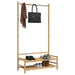 Clothes Rack With Shelves 103x40x183 Cm Bamboo Tlnbtx
