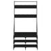 Clothes Rack with Shoe Storage Black 90x34x184 Cm Ntintx