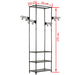 Clothes Rack Steel and Non-woven Fabric 55x28.5x175 Cm