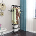 Clothes Rack Steel and Non-woven Fabric 55x28.5x175 Cm