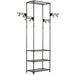 Clothes Rack Steel and Non-woven Fabric 55x28.5x175 Cm
