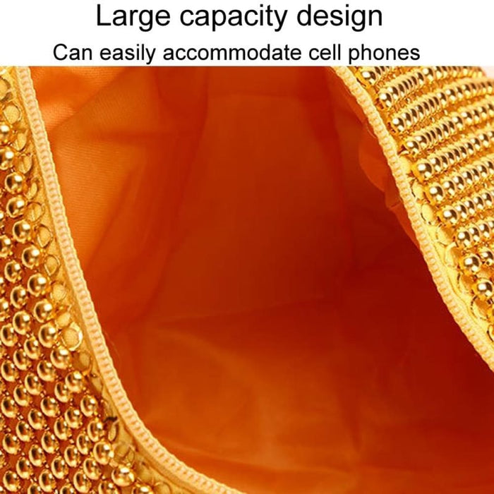 Clutch Bag Ladies Banquet Soft Beaded Handbag