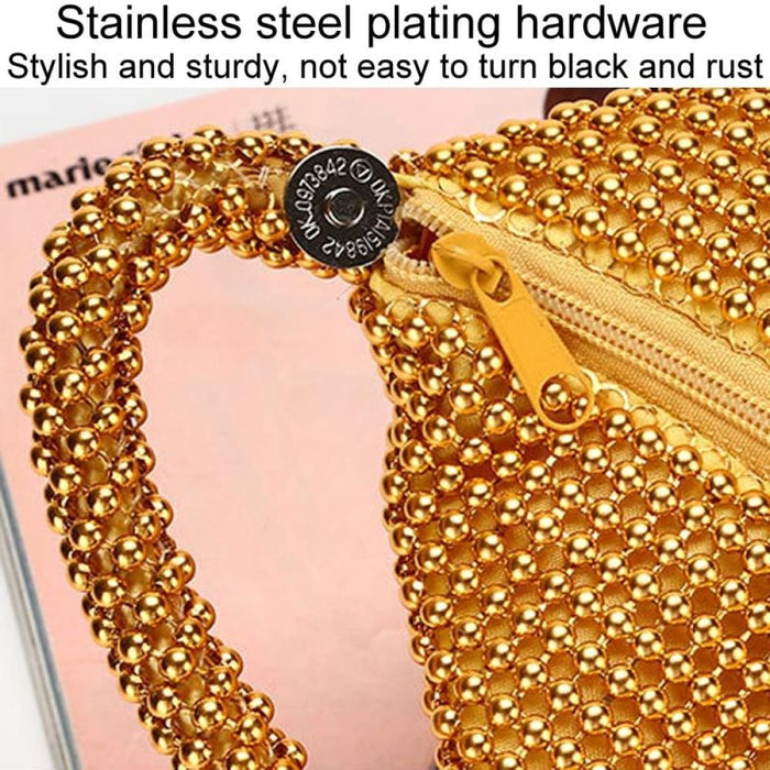 Clutch Bag Ladies Banquet Soft Beaded Handbag