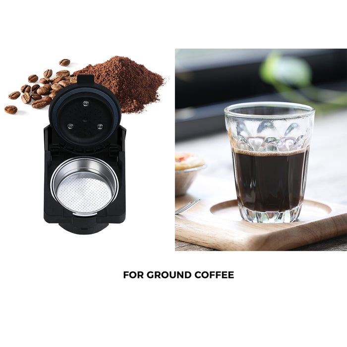 Capsule Coffee Machine 19 Bar 3 In 1 Nespresso / Dolce-Gusto Maker