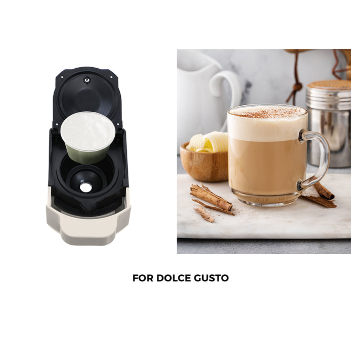 Capsule Coffee Machine 19 Bar 3 In 1 Nespresso/Dolce-Gusto Maker