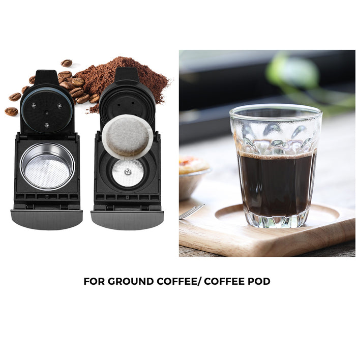 5 In 1 Capsule Coffee Machine 19Bar Nespresso Dolce-Gusto Pod K-Cup Maker