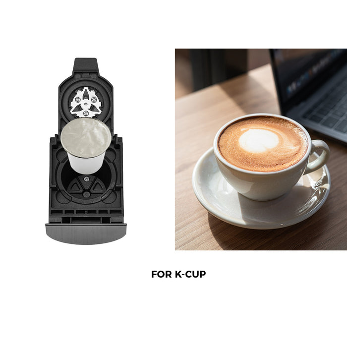 5 In 1 Capsule Coffee Machine 19Bar Nespresso Dolce-Gusto Pod K-Cup Maker