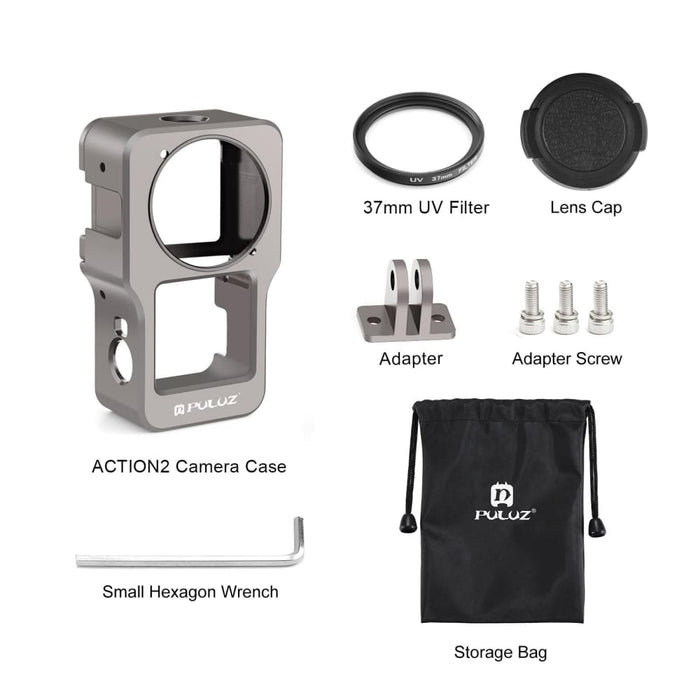 Cnc Aluminum Alloy Cage for Dji Action 2