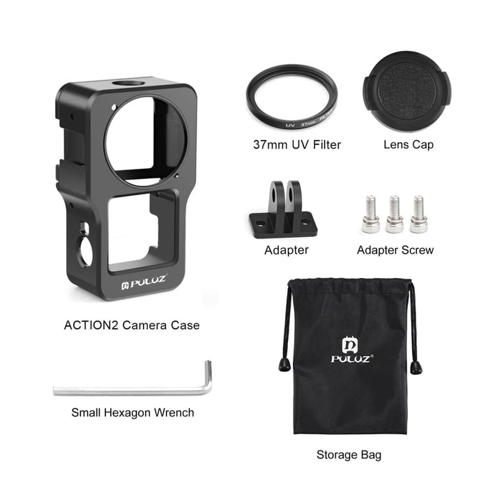 Cnc Aluminum Alloy Cage for Dji Action 2