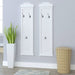 Coat Racks 2 Pcs White Xaxati