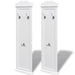 Coat Racks 2 Pcs White Xaxati
