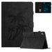Coconut Tree Embossed Smart Leather Tablet Case
