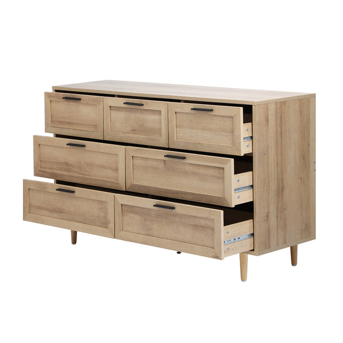 7 Chest Of Drawers And 2 Bedside Tables Nightstands Bedroom Set