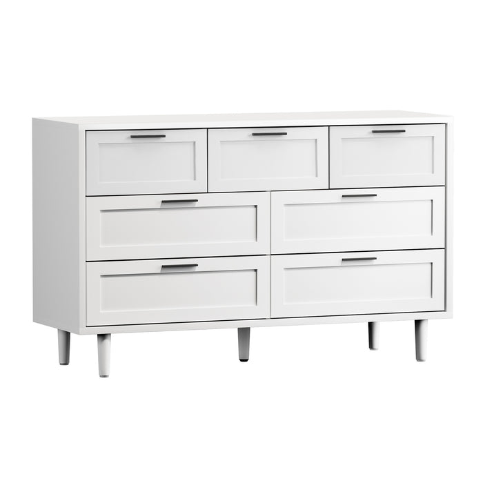 7 Chest Of Drawers And 2 Bedside Tables Nightstand Bedroom Set White