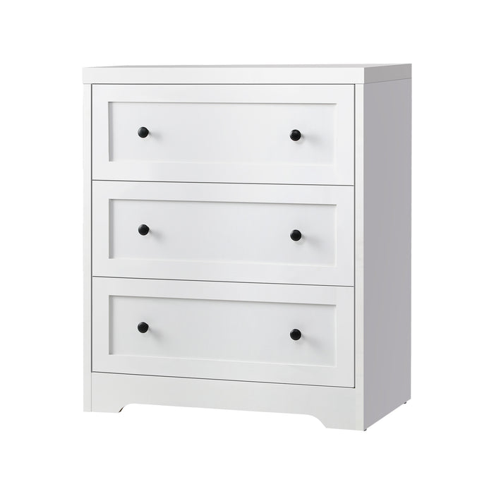 3 Chest Of Drawers Tallboy Cabinet Bedside Table Hamptons Furniture