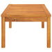 Coffee Table 100x50x33 Cm Solid Acacia Wood Toontt