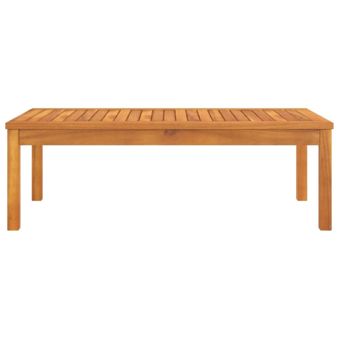 Coffee Table 100x50x33 Cm Solid Acacia Wood Toontt
