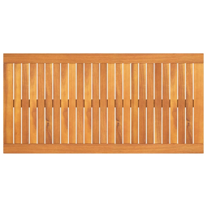 Coffee Table 100x50x33 Cm Solid Acacia Wood Toontt