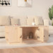 Coffee Table 100x50x41 Cm Solid Wood Pine Nonxpp