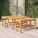 Coffee Table 100x50x45 Cm Solid Wood Acacia Tlxxtt
