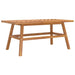 Coffee Table 100x50x45 Cm Solid Wood Acacia Tlxxtt