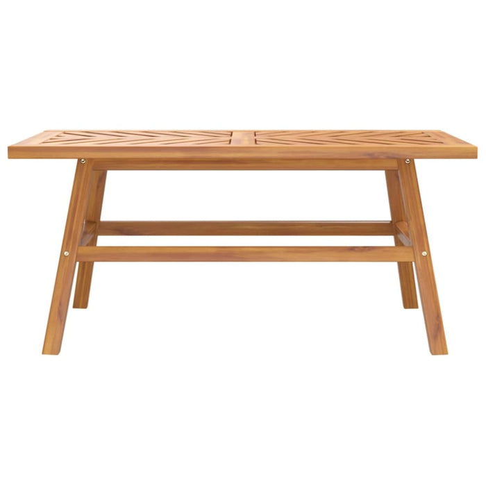 Coffee Table 100x50x45 Cm Solid Wood Acacia Tlxxtt