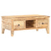 Coffee Table 100x55x40 Cm Rough Mango Wood Txbxtl