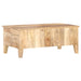 Coffee Table 100x55x40 Cm Rough Mango Wood Txbxtl