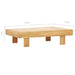 Coffee Table 100x60x25 Cm Solid Acacia Wood Aixia
